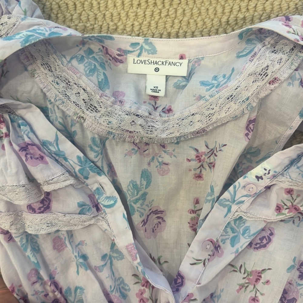 LoveShackFancy floral dress - Picture 3 of 3